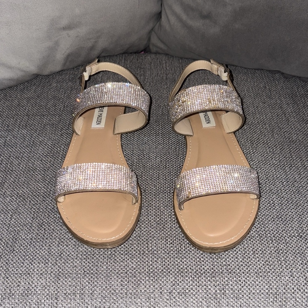 Steve Madden Diamond Strap Sandals 💎 - Picture 2 of 6